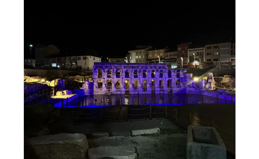 Yozgat'ta tarihi Roma Hamamı, çevre düzenlemesinin ardından ziyarete açıldı