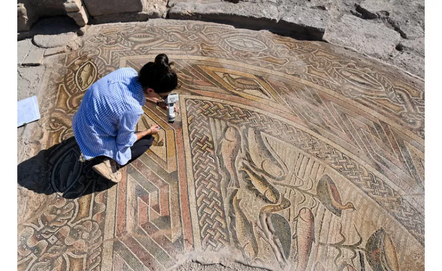 Dülük Antik Kenti'ndeki 1600 yıllık mozaikler turizme kazandırılacak