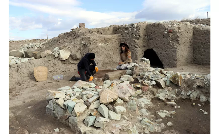 Amasya'daki Oluz Höyük kazılarında Medler'e ait yeni kalıntılar bulundu