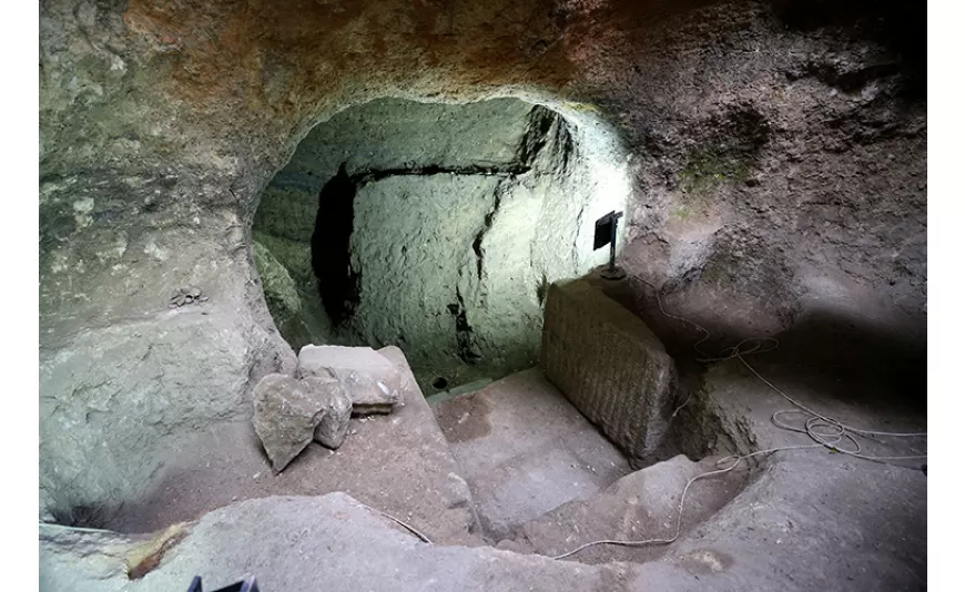 Sarayini'ne tünellerle bağlı yeni bir yer altı şehri keşfedildi