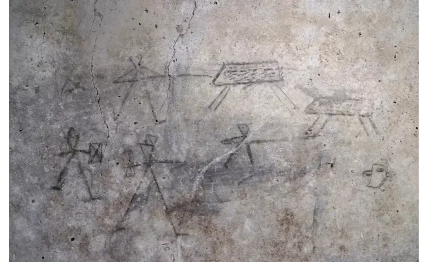 Pompeii'de Gladyatörleri Betimleyen Antik Graffitiler Keşfettiler